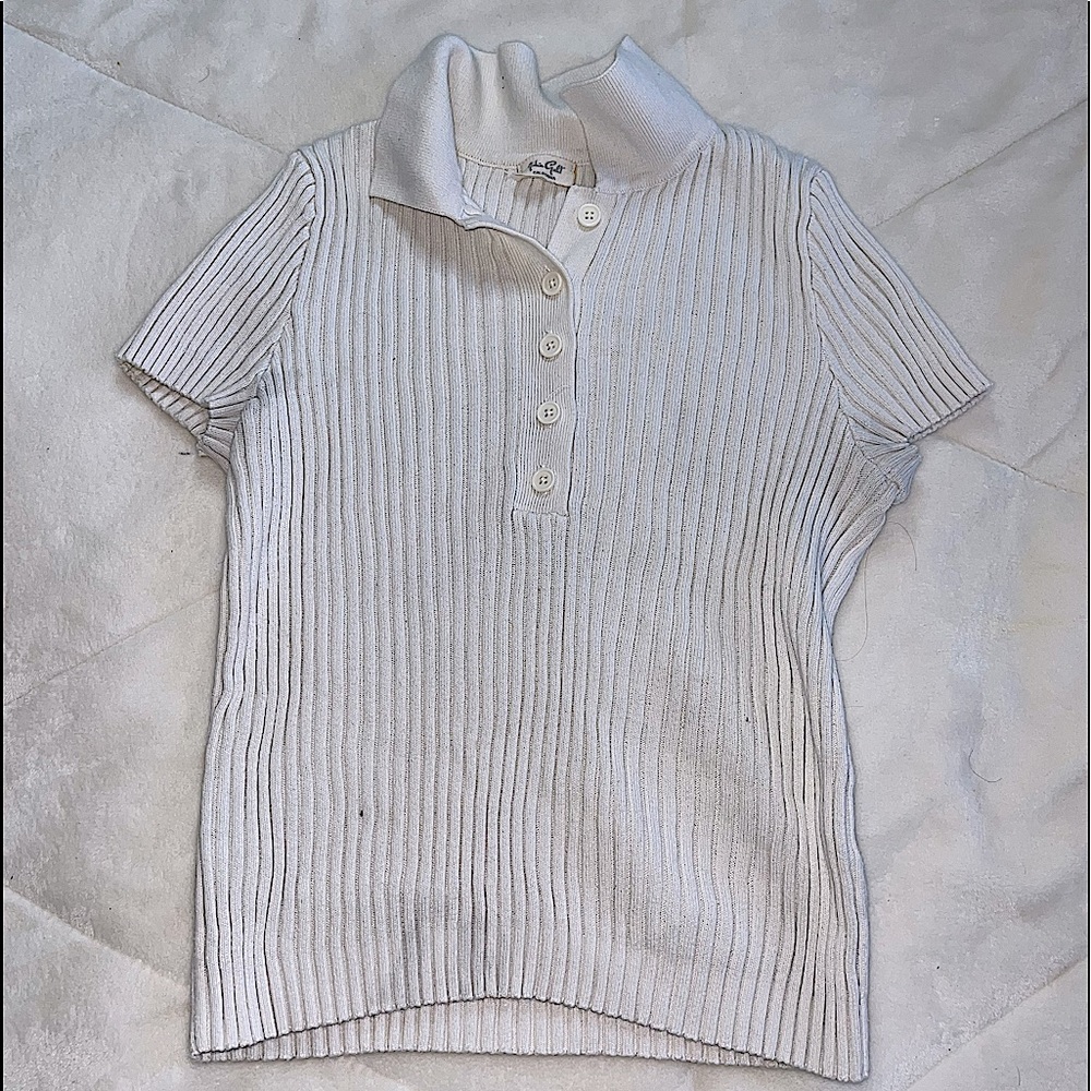 PACSUN Button Up Collard Tee